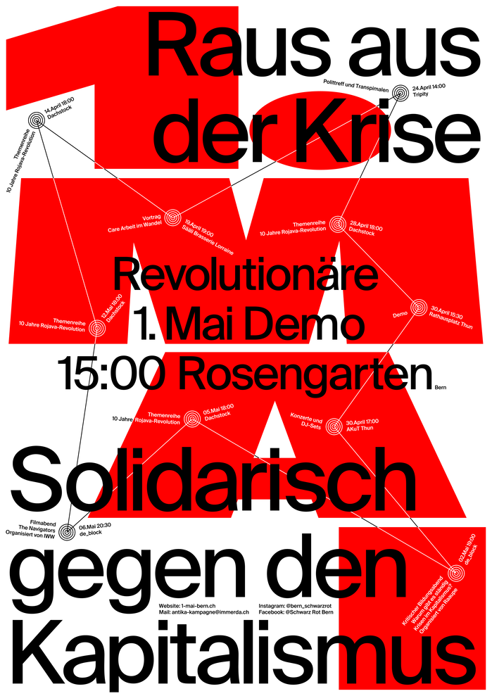 “Revolutionäre 1. Mai Demo” poster