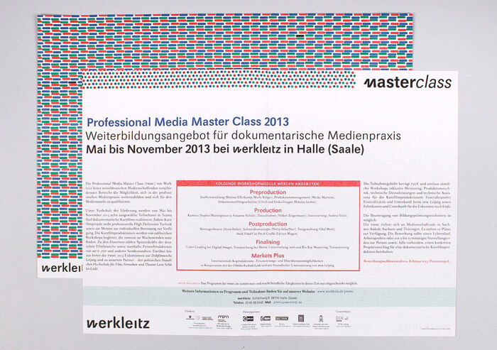 Werkleitz Masterclass ephemera 6