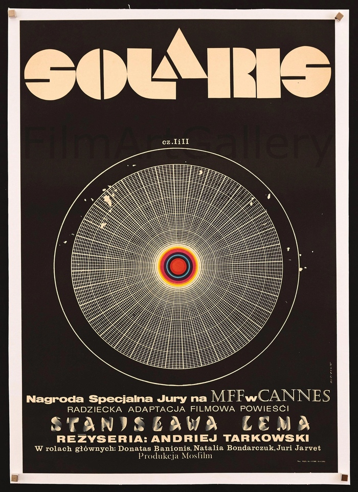 Solaris (1972) Polish movie poster 1