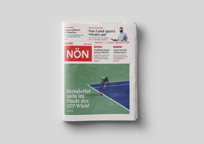 Niederösterreichische Nachrichten NÖN newspaper redesign 3
