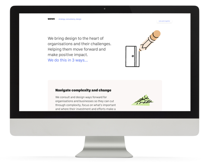 Wove website 1