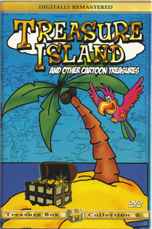 <cite>Treasure Island and Other Cartoon Treasures</cite> DVD cover