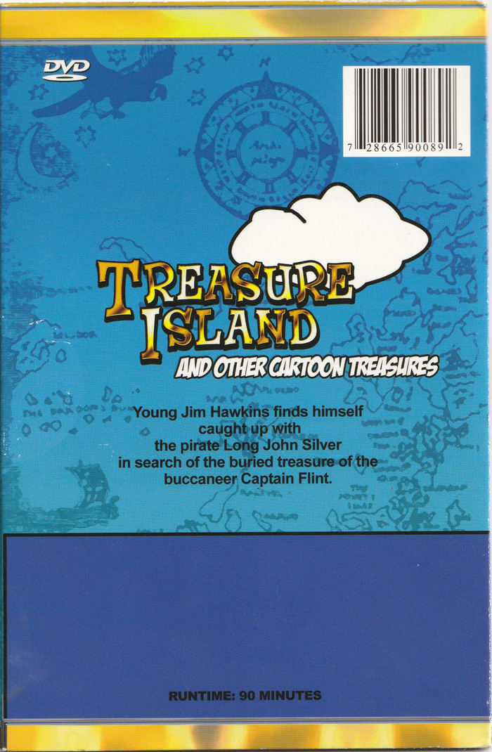 Treasure Island and Other Cartoon Treasures DVD cover 2