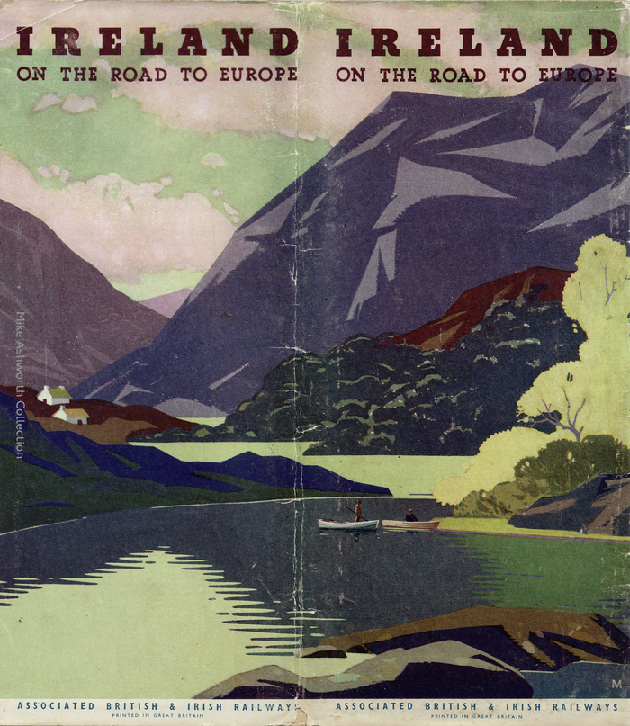 Front and back cover of “Ireland on the road to Europe”, with text by Lynn Doyle