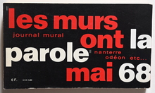 <cite>“Les murs ont la parole”. Journal mural mai 68</cite> by Julien Besançon