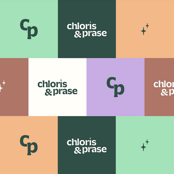 Chloris &amp; Prase branding 4