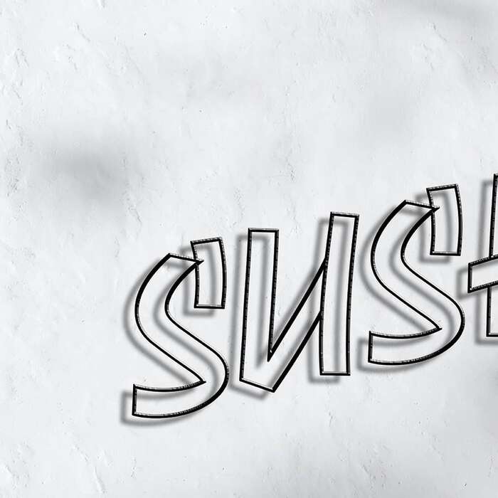 Sushea restaurant identity 4