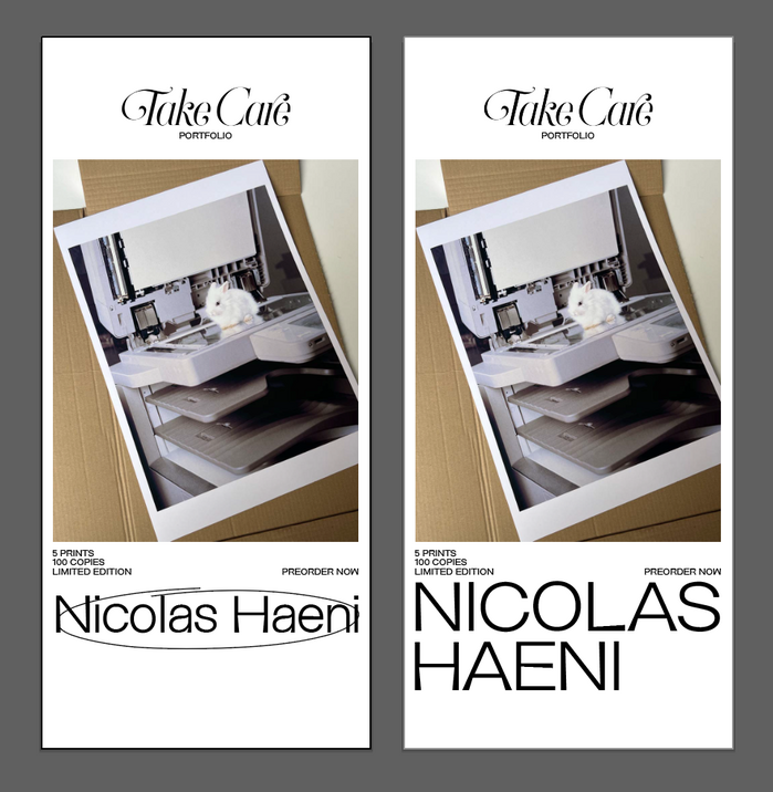 Take Care Portfolio – Nicolas Haeni 1