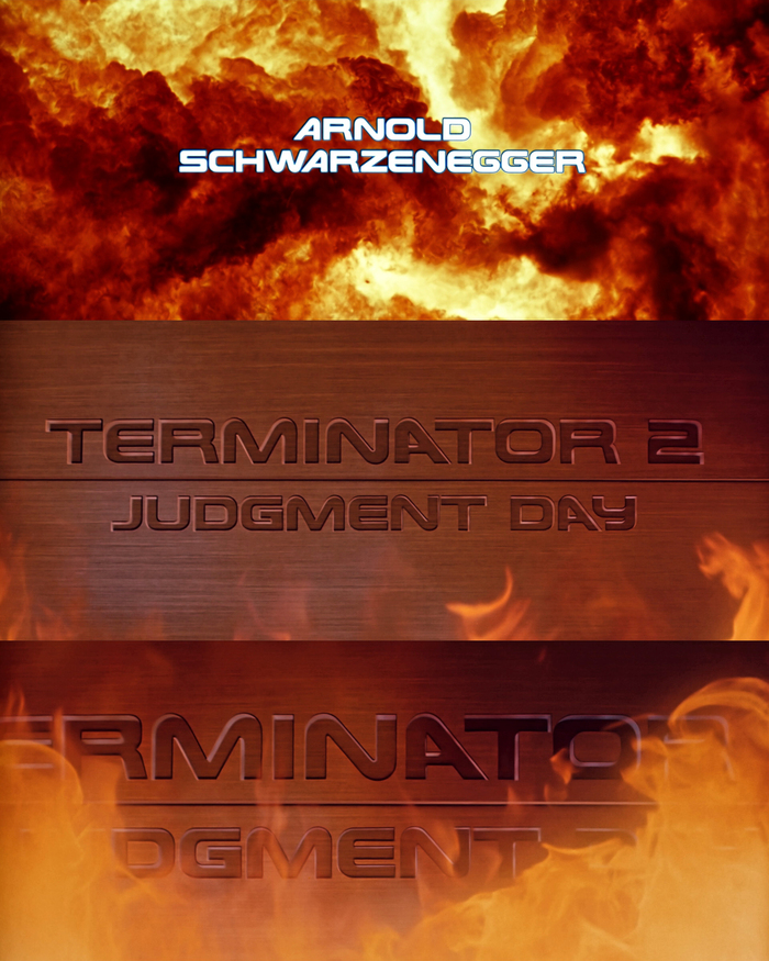 Terminator 2: Judgment Day (1991) movie logo and opening credits 3