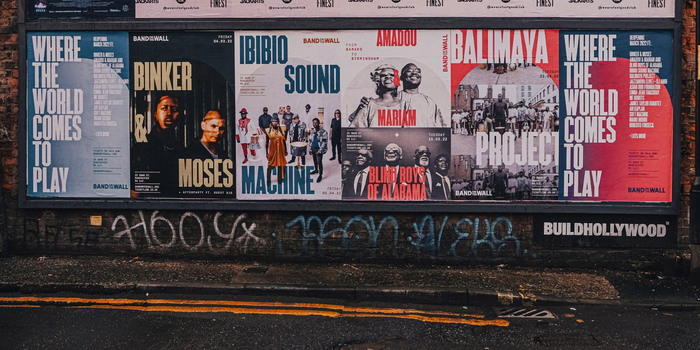 Band on the Wall identity 5