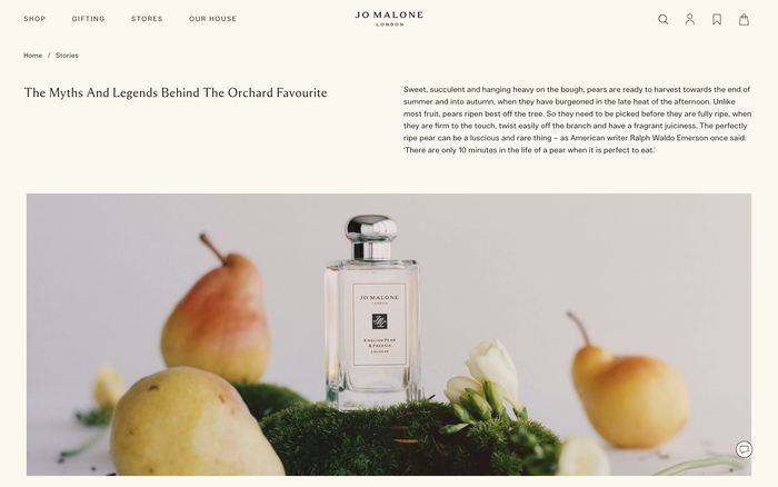 Malone Serif and Lars Malone as used on the Jo Malone website