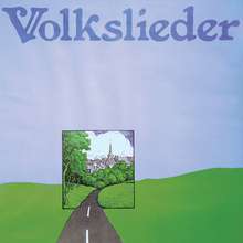 Zupfgeigenhansel and Liederjan – <cite>Volkslieder</cite> tour poster