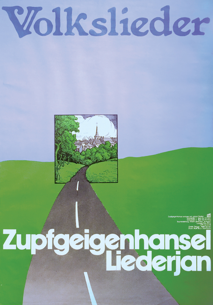 Zupfgeigenhansel and Liederjan – Volkslieder tour poster