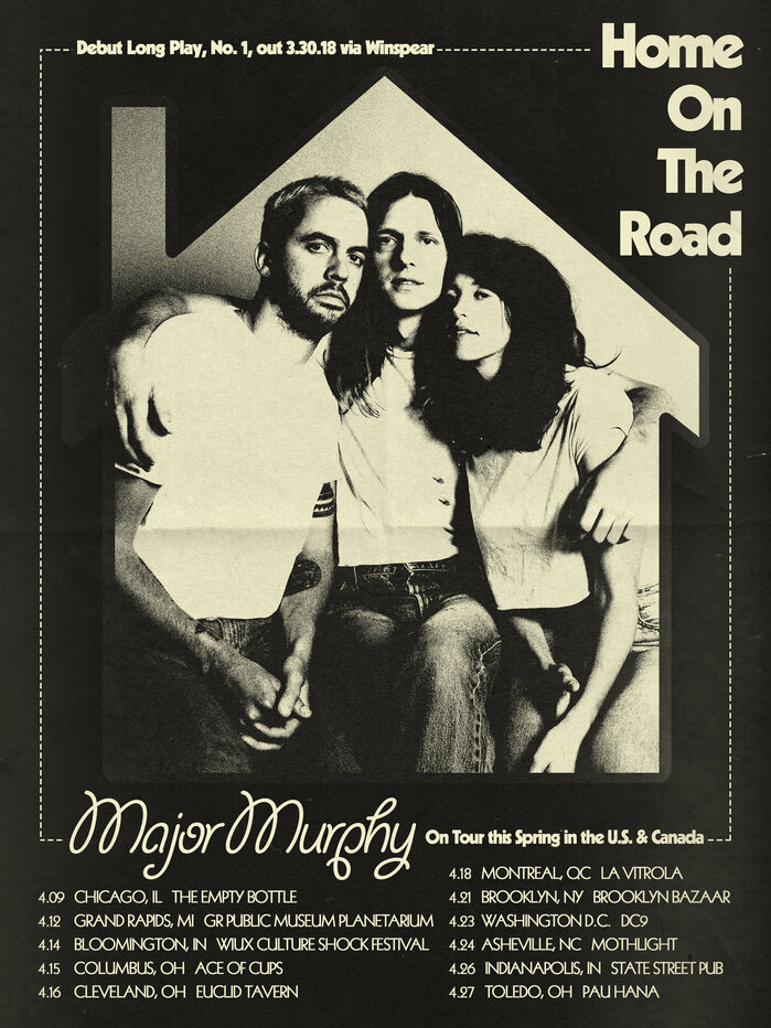 Major Murphy – Home on The Road tour poster