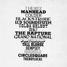 <cite>Channel: A Compilation of Output Recordings</cite> series of album covers (2000–2005)