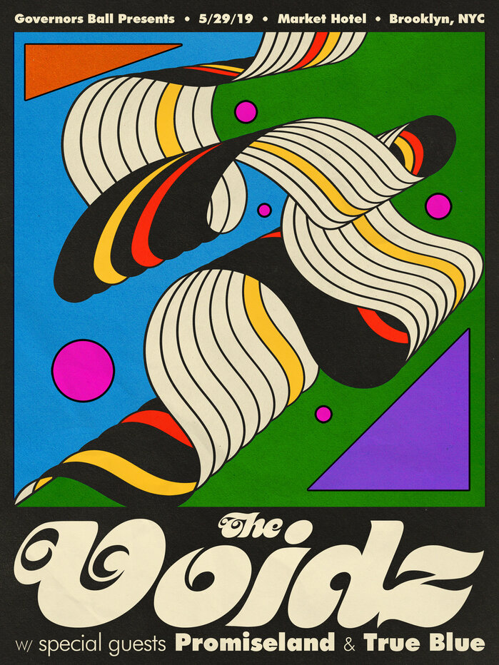 The Voidz at Market Hotel poster