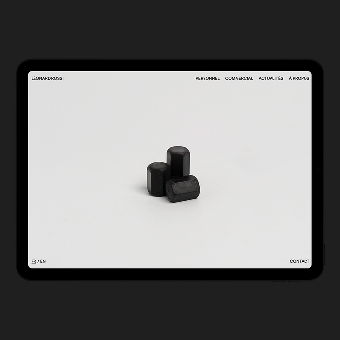 Léonard Rossi website 1