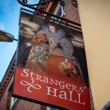 Strangers’ Hall museum logo