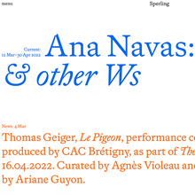 Sperling gallery visual identity