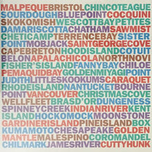 “The Oysters of the Grand Central Oyster Bar” poster