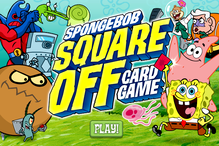 SpongeBob SquareOff Card Game