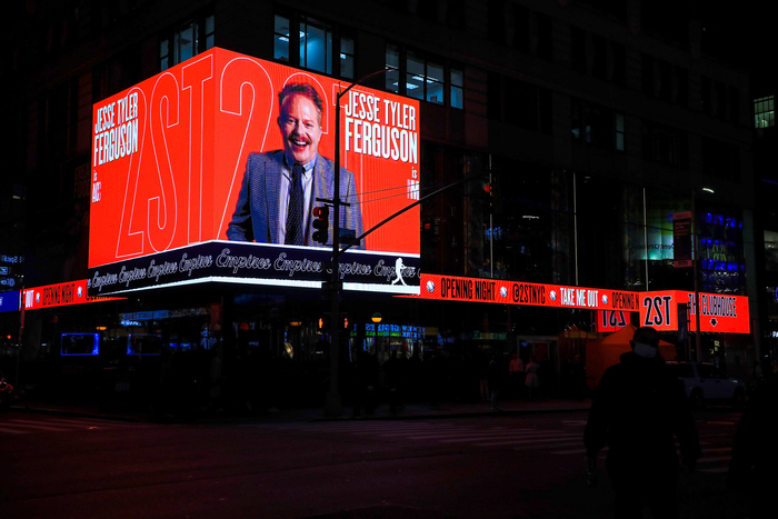 Take Me Out video billboard in Times Square 4