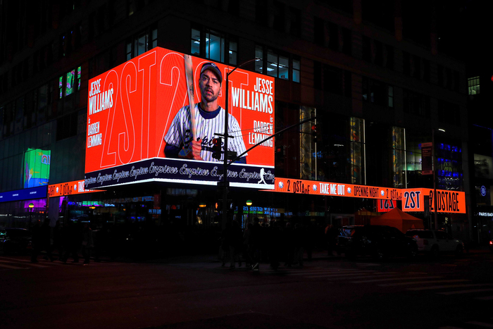 Take Me Out video billboard in Times Square 5