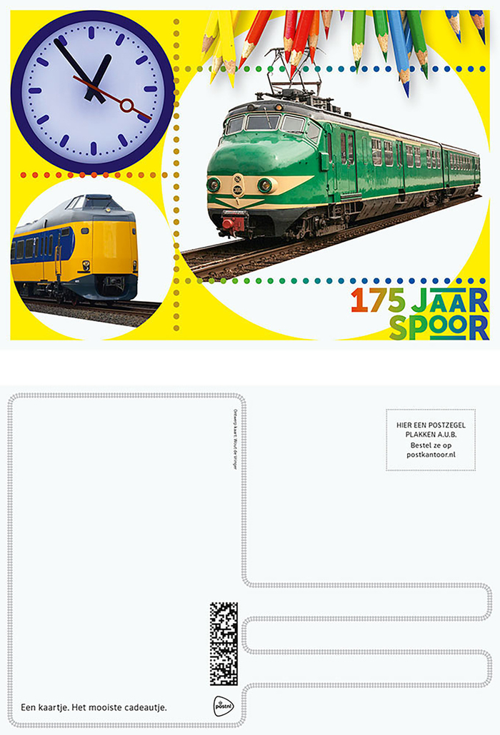 175 years of Dutch Railways stamps 4