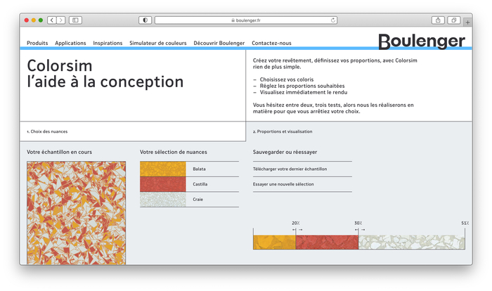 Boulenger website (2019 redesign) 3