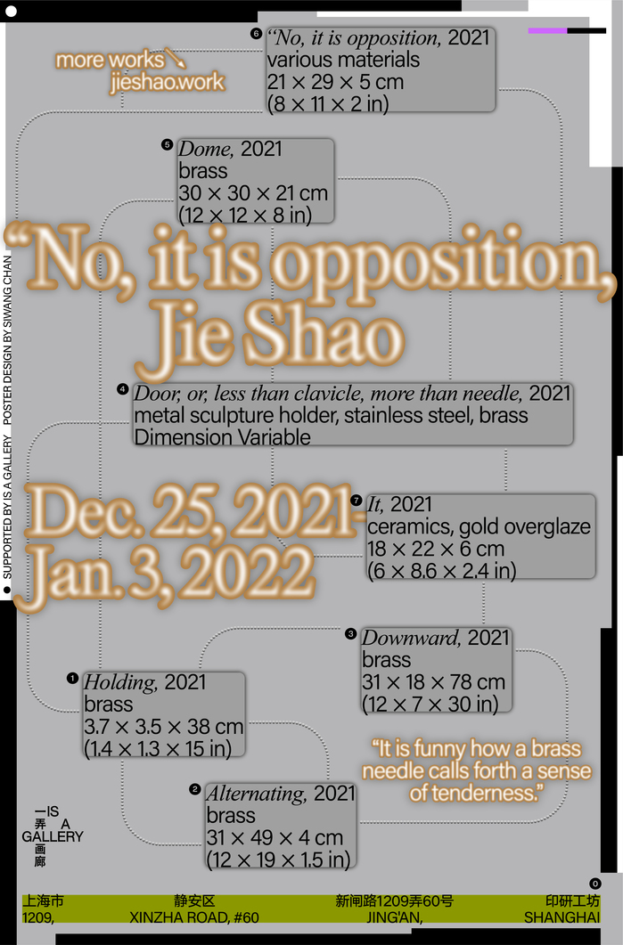 No, it is opposition exhibition poster