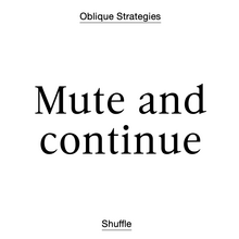Oblique Strategies website