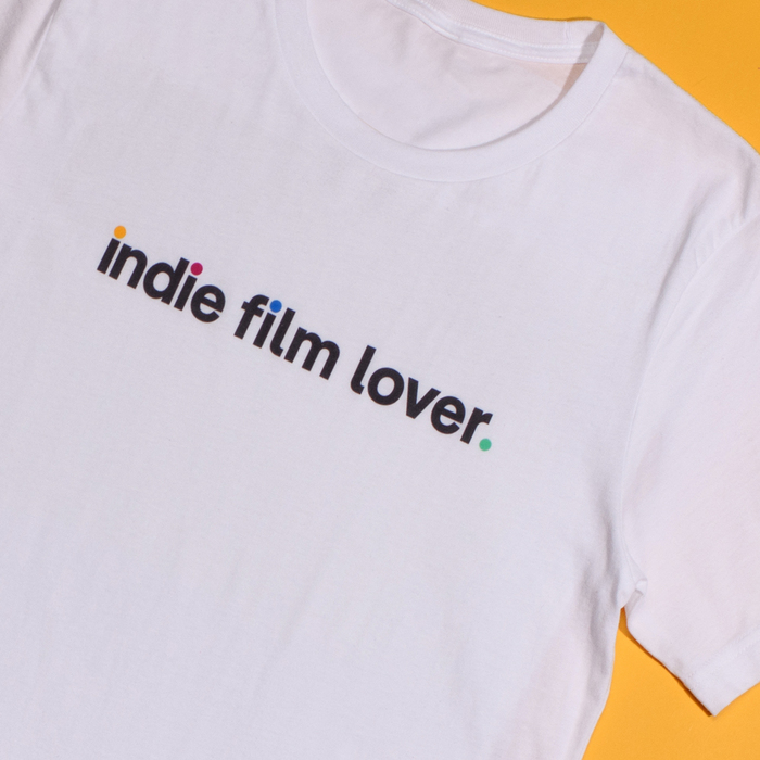 Promoting young talent and customer loyalty: The Sundance Festival Merch Shop offers a range of T-shirts, all designed with the house colors and font