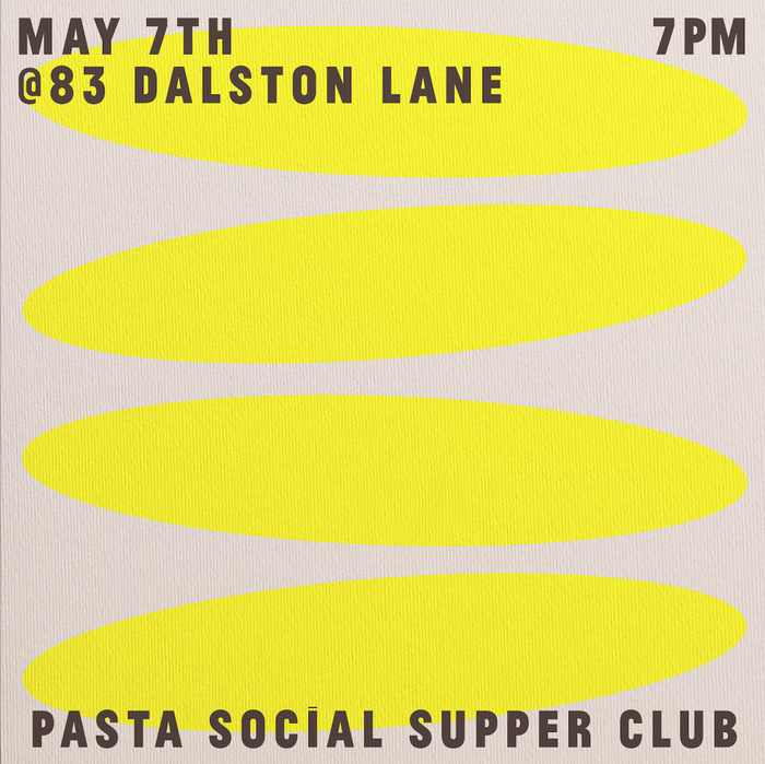 Pasta Social Supper Club IV 1