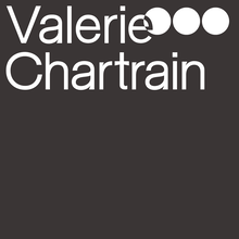 Valerie Chartrain logo and website