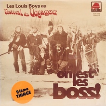 Les Louis Boys <cite>– On est les boss</cite><span class="nbsp">&nbsp;</span><cite>! </cite>album art