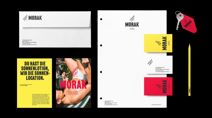 Strandbude Morak visual identity 3
