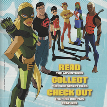 “Digital comics &amp; more for readers of any age!” DC Nation advertisement