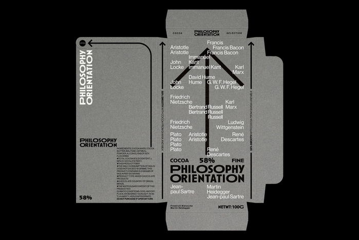 Philosophy Orientation chocolate packaging 3