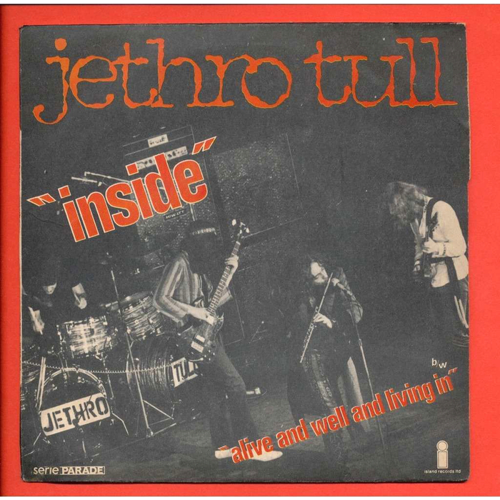 Jethro Tull – “Inside” French single cover