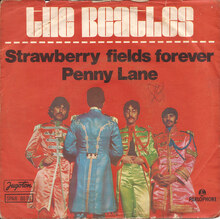 The Beatles – “Strawberry Fields Forever” / “Penny Lane” Yugoslavian single