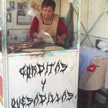 Gorditas y Quesadillas stand