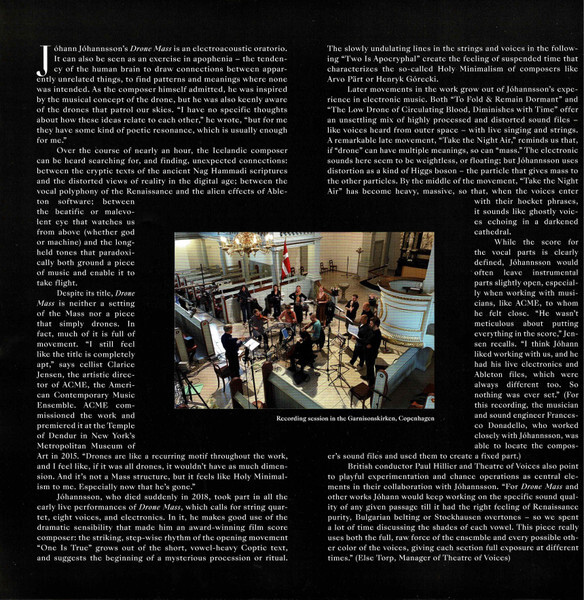 Extract from the vinyl record insert