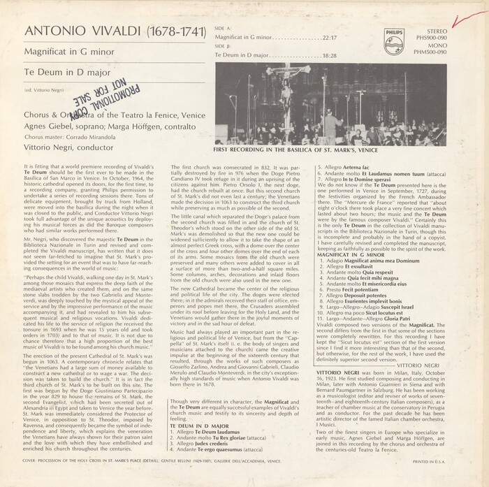 Vivaldi in San Marco album art 3