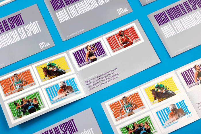 Irish Women In Sport stamps 4