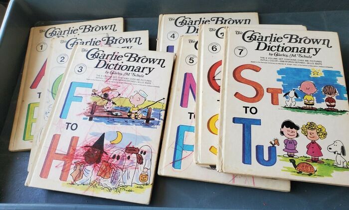 Covers of the 8-volume edition by World Publishing, 1973