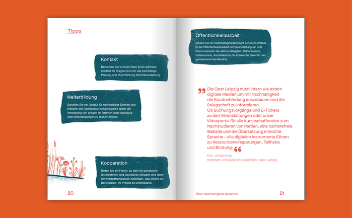 Organize sustainably – now! illustrated guide for organizers 3