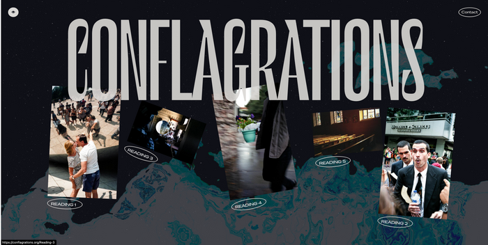 Conflagrations Press website 2