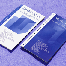 <cite>Aquaria – Or the Illusion of a Boxed Sea</cite> exhibition booklet