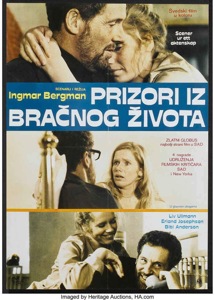 Prizori iz bračnog života Yugoslavian movie poster