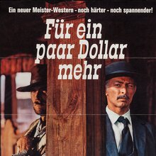 <cite>Für ein paar Dollar mehr</cite> German movie poster